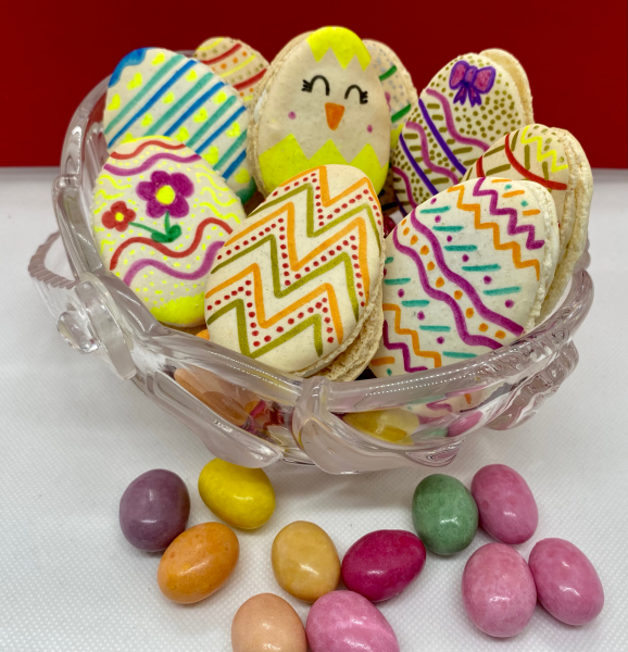 easter eggs macaron articolo