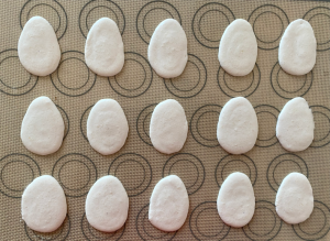 easter eggs macaron croutage