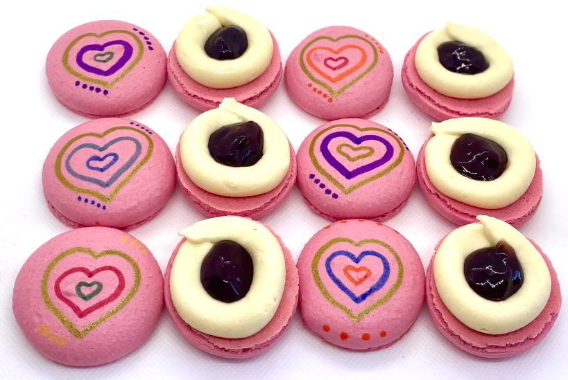 pink heart ripieno
