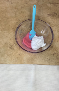 impasto rosa e meringa