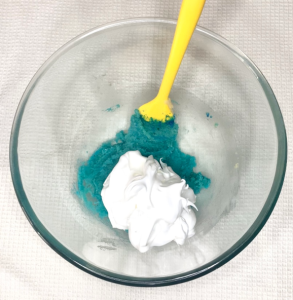 azzurro e meringa